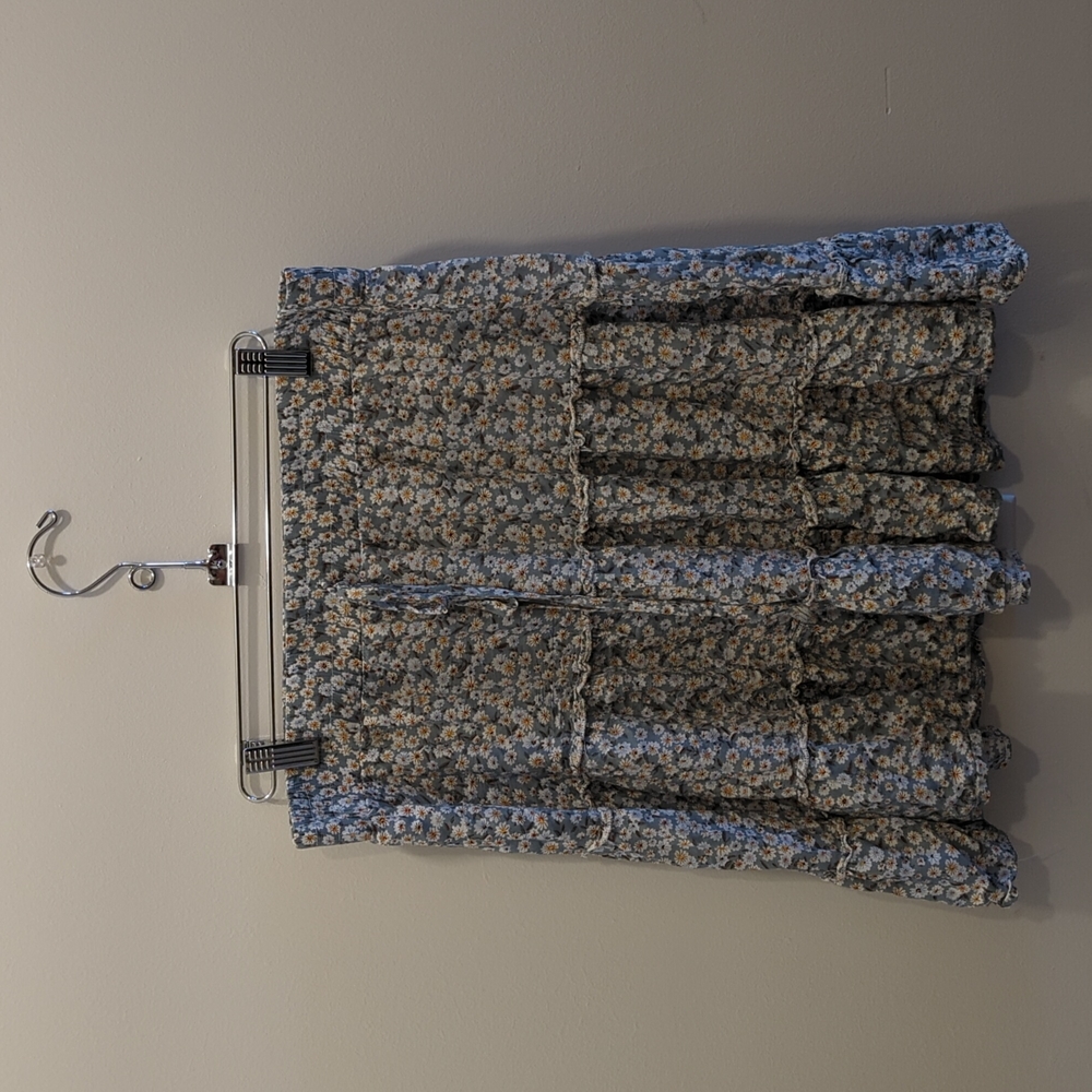 Skirt floral print
